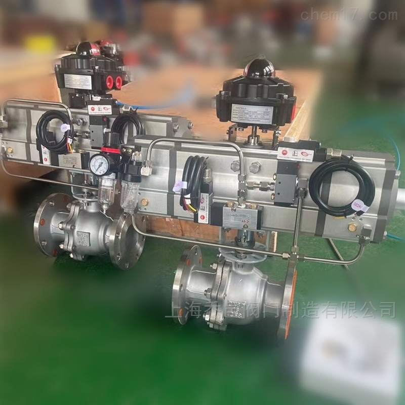 气动二段式球阀 气动二段式球阀