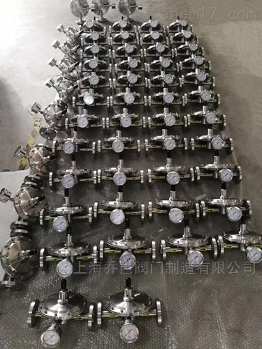 不锈钢超<strong>微压背压阀</strong>带压力表