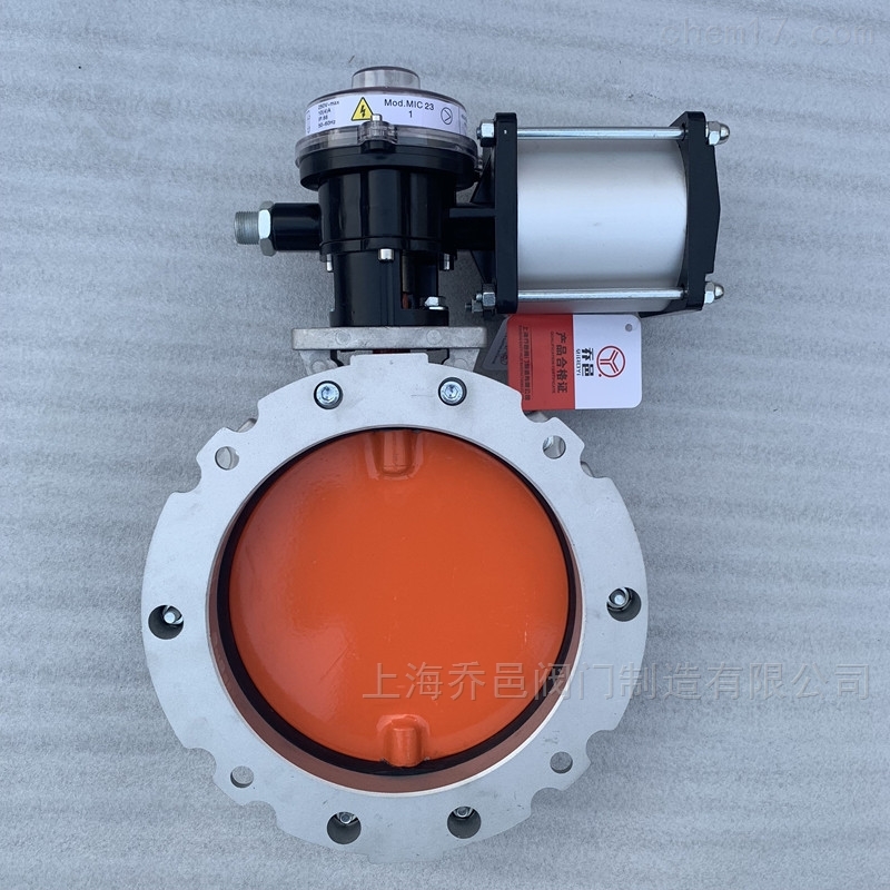 气动水泥蝶阀 气动水泥蝶阀