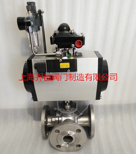 <strong><strong><strong>气动三通球阀</strong></strong></strong>